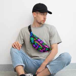 Shroom Forest Bum Bag - Psychedelic Accessories