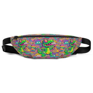 Ravezilla Festival Bum Bag - Nostalgic Rave Wear