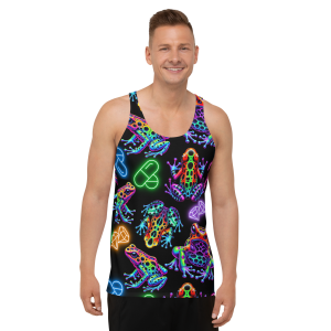 Toad Lick Unisex Tank Top - Ribbit Ribbit