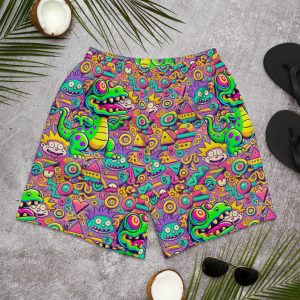 Ravezilla Unisex Long Rave Shorts